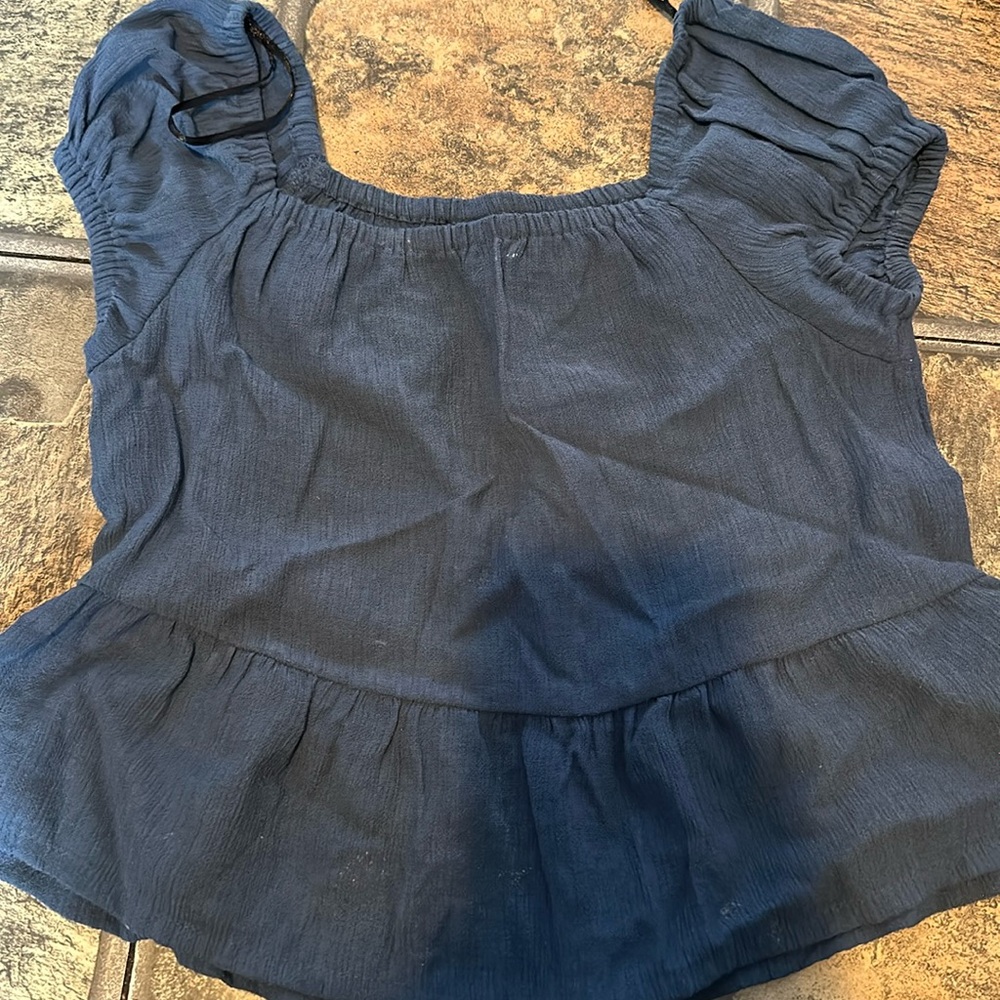 H&M peplum shirt